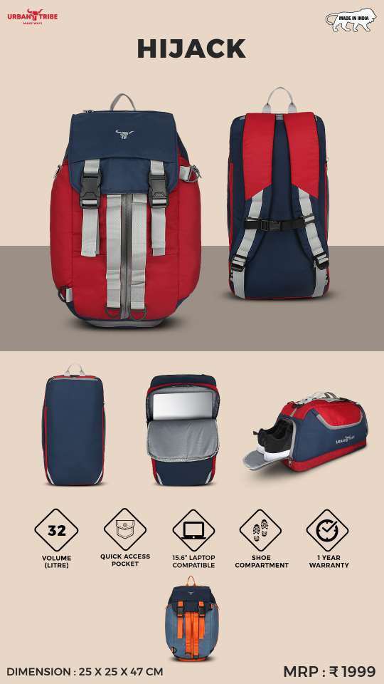 Convertible Laptop Gym Backpack